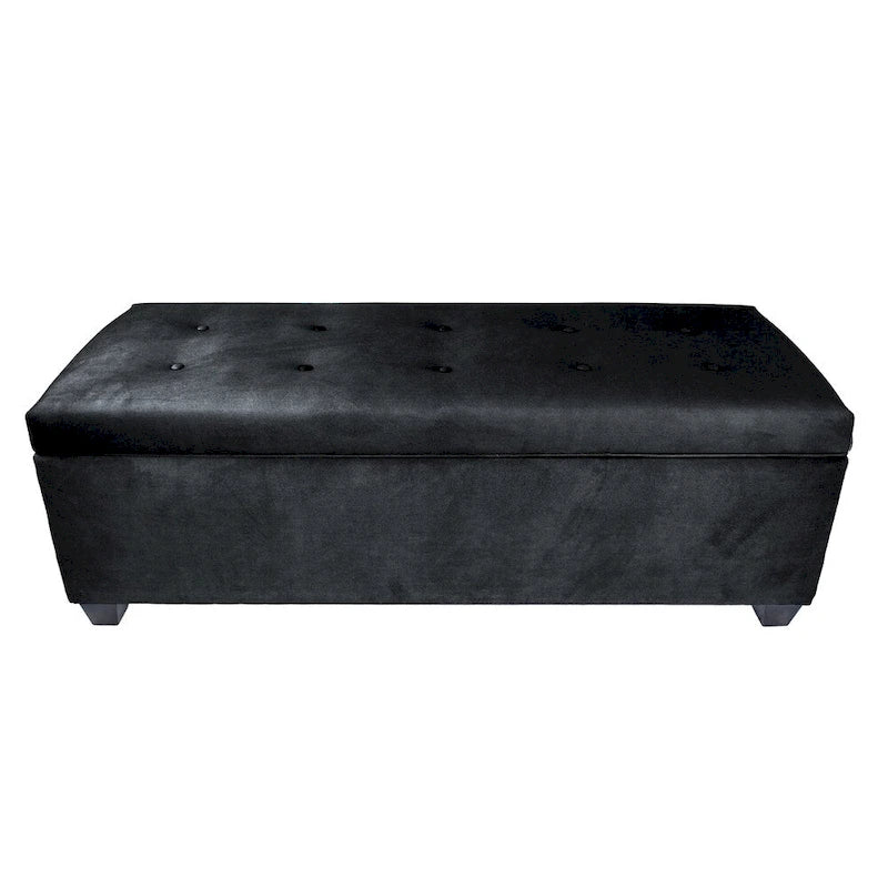 Lift Top Storage Bench Dual Compartment Shoe and Linen Organizer Brown