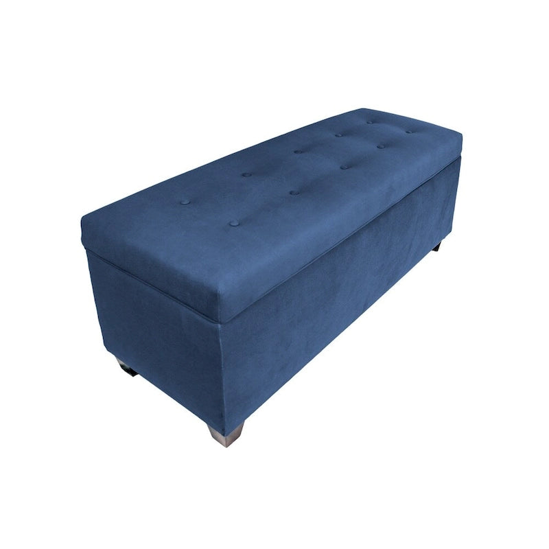 Lift Top Storage Bench Dual Compartment Shoe and Linen Organizer Brown