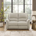 Vanilla Zero Gravity Power Reclining Top Grain Leather Loveseat
